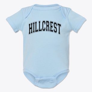 Hillcrest Academy Varsity Arch Baby Onesie