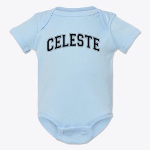 Celeste Junior High School Varsity Arch Baby Onesie