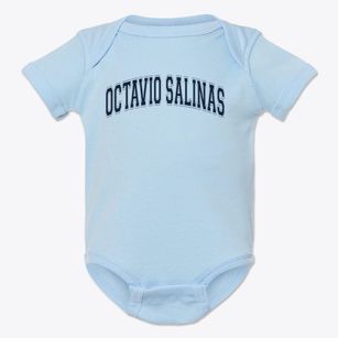 Octavio Salinas Elementary School Varsity Arch Baby Onesie