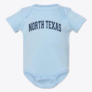 North Texas Homeschool Varsity Arch Baby Onesie