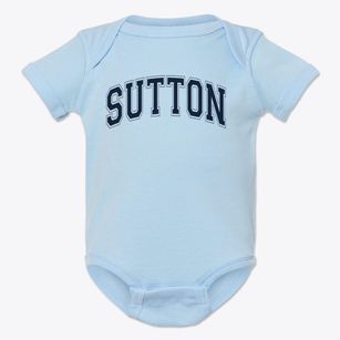 Sutton Elementary School Varsity Arch Baby Onesie