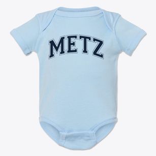 Metz Elementary School Varsity Arch Baby Onesie