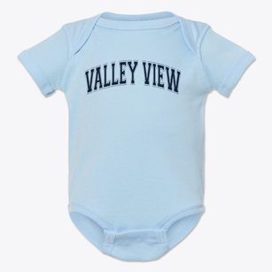 Valley View High School Varsity Arch Baby Onesie