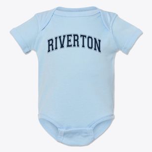 Riverton Elementary School Varsity Arch Baby Onesie