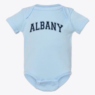 Albany Community School Varsity Arch Baby Onesie