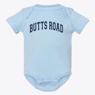 Butts Road Intermediate School Varsity Arch Baby Onesie