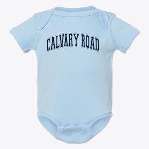 Calvary Road Christian School Varsity Arch Baby Onesie