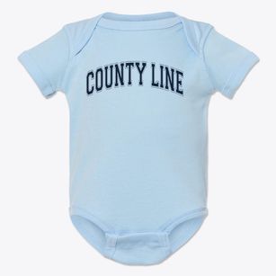 County Line Elementary School Varsity Arch Baby Onesie