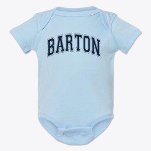 Barton Elementary School Varsity Arch Baby Onesie