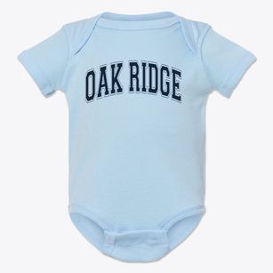 Oak Ridge Elementary School Varsity Arch Baby Onesie