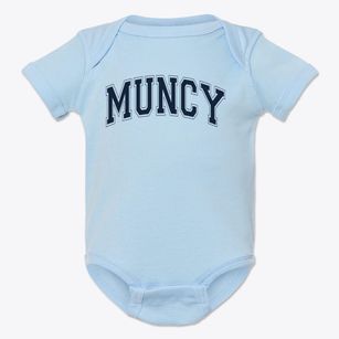 Muncy Elementary School Varsity Arch Baby Onesie