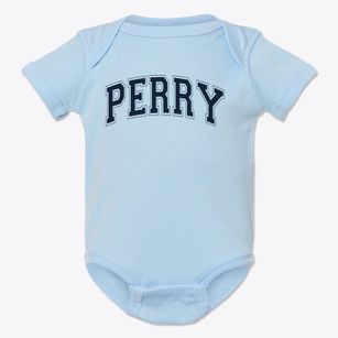Perry Elementary School Varsity Arch Baby Onesie