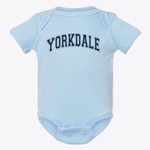 Yorkdale Elementary School Varsity Arch Baby Onesie