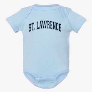St. Lawrence Varsity Arch Baby Onesie