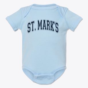 Saint Mark's Episcopal School Varsity Arch Baby Onesie