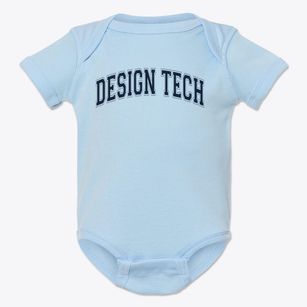 Design Tech Varsity Arch Baby Onesie