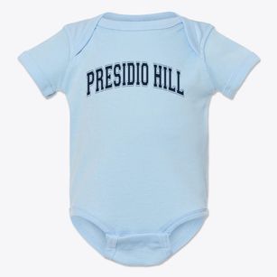 Presidio Hill School Varsity Arch Baby Onesie
