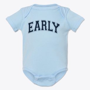 Early Childhood Center Varsity Arch Baby Onesie