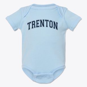 Trenton Senior High School Varsity Arch Baby Onesie