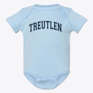 Treutlen Elementary School Varsity Arch Baby Onesie