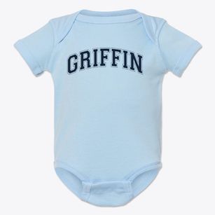 Griffin Christian Academy Varsity Arch Baby Onesie