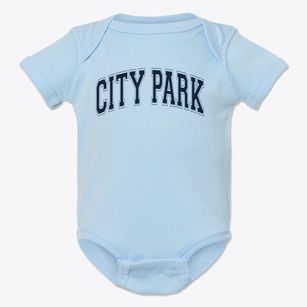 City Park Intermediate School Varsity Arch Baby Onesie