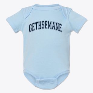 Gethsemane Christian School Varsity Arch Baby Onesie