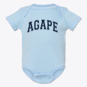 Agape Christian High School Varsity Arch Baby Onesie