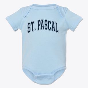 Saint Pascal School Varsity Arch Baby Onesie