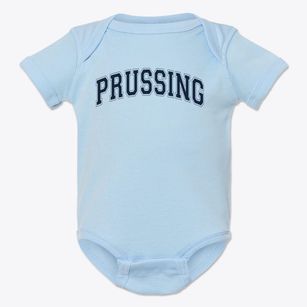 Prussing Elementary School Varsity Arch Baby Onesie