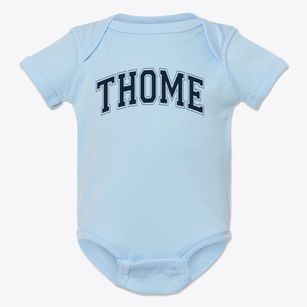 Thome Elementary School Varsity Arch Baby Onesie