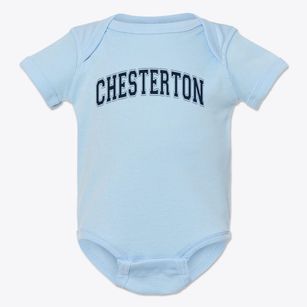 Chesterton High School Varsity Arch Baby Onesie