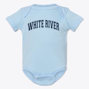 White River Elementary School Varsity Arch Baby Onesie