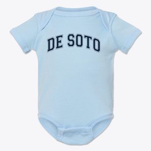 De Soto Preschool & Kindergarten Varsity Arch Baby Onesie