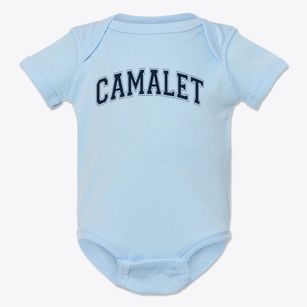 Camalet Charter School Varsity Arch Baby Onesie