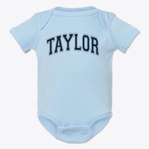 Taylor Elementary School Varsity Arch Baby Onesie