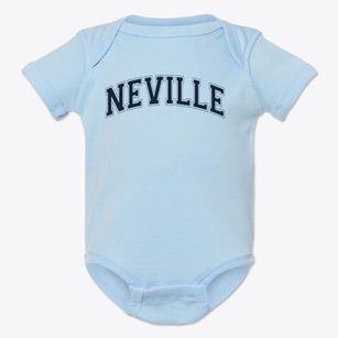 Neville Junior High School Varsity Arch Baby Onesie