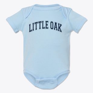 Little Oak Middle School Varsity Arch Baby Onesie