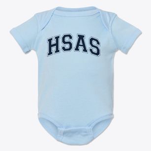 Hot Springs Adventist School Varsity Arch Baby Onesie