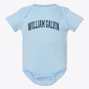 William Galvin Middle School Varsity Arch Baby Onesie