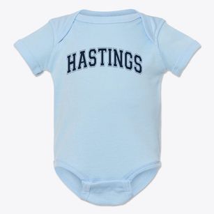 Hastings Middle School Varsity Arch Baby Onesie