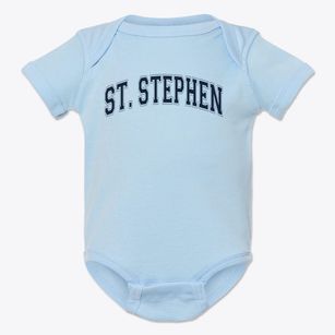 Saint Stephen School Varsity Arch Baby Onesie