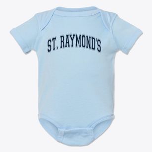 St. Raymond's School Varsity Arch Baby Onesie