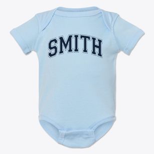 Smith Academy Varsity Arch Baby Onesie