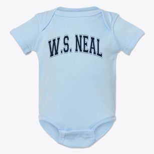 W.s. Neal High School Varsity Arch Baby Onesie