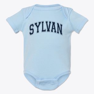 Sylvan Christian School Varsity Arch Baby Onesie