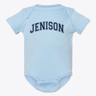 Jenison Christian Upper School Varsity Arch Baby Onesie