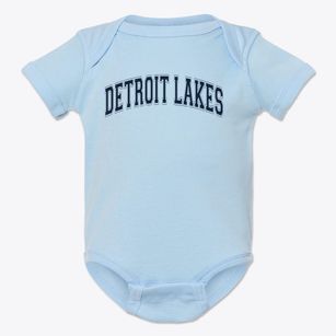 Detroit Lakes High School Varsity Arch Baby Onesie