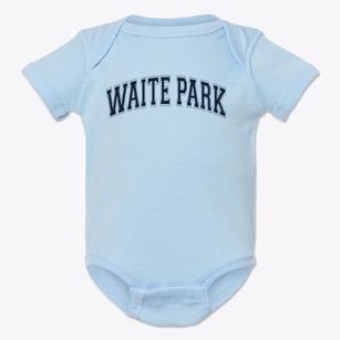 Waite Park Community School Varsity Arch Baby Onesie