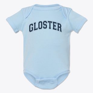 Gloster Elementary School Varsity Arch Baby Onesie